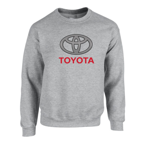 Toyota Logo Crewneck Sweatshirt – Unisex Premium Fit - Image 3