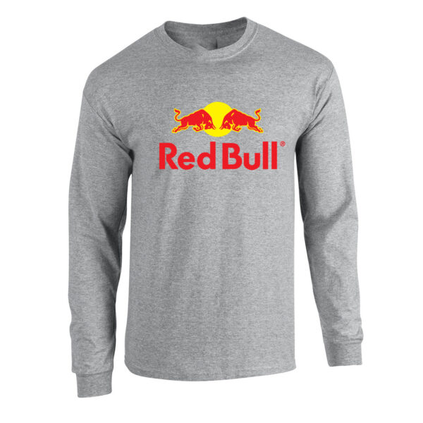 Red Bull Logo Long Sleeve T-Shirt – Unisex Premium Fit - Image 2