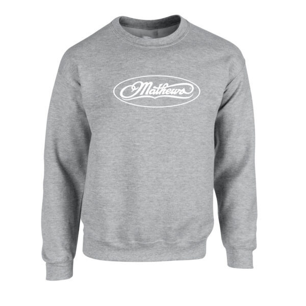 Mathews Iconic Logo Crewneck Sweatshirt – Unisex Premium Fit - Image 2